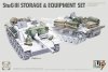 Takom 8018 StuG Sturmgeschutz III Storage Equipment Set